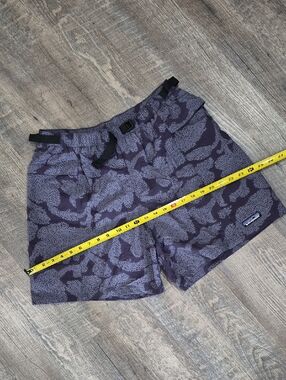 Patagonia Purple Patterned Athletic Shorts/Swim Trunks